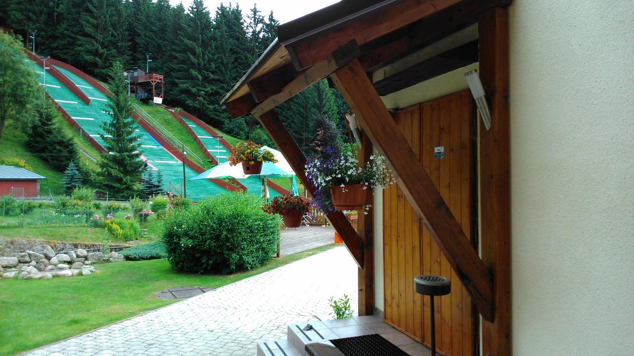Rodinny "Hotel U Mustku" Desná Zewnętrze zdjęcie